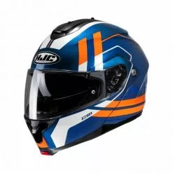 HJC C91 Octo Blue/Orange MC28