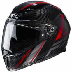 HJC F70 Carbon Eston Black / Red