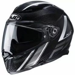 HJC F70 Carbon Eston Black / White