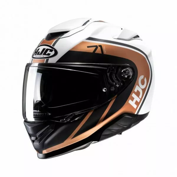 HJC RPHA 71 Mapos White/Brown MC9SF