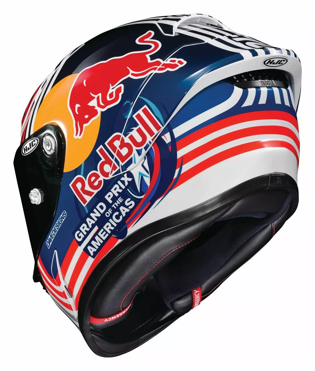 HJC Helmets HJC RPHA 1N Red Bull Austin GP Helmet – Image 5